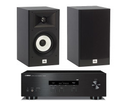 Акустическая система JBL Stage 130BLK + Yamaha R-S202 | 125Вт