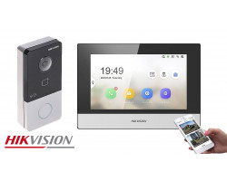 Карточный доступ для офиса. Вход и выход по карте с учетом рабочего времени + Видеодомофон