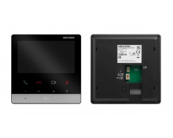 IP видеодомофон Hikvision POE DS-KH6100-E1 + DS-KV6103-PE1 черный