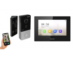IP видеодомофон Hikvision DS-KH6320-LE1 + DS-KV6103-PE1 черный