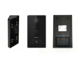 IP видеодомофон Hikvision DS-KH6100-E1 + DS-KV6133-WME1 черный