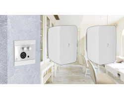 Активная акустическая система 2 динамика с панелью Audac 2WP205w белый