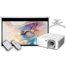 Проектор для бізнесу Optoma ZH400 із електричним екраном 110"