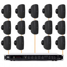 Акустична система 14 настінних динаміків Audac ATEO4M/B