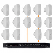 Акустическая система 14 настенных динамиков Audac ATEO4M/W