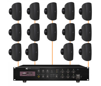 Акустическая система 14 настенных динамиков Audac ATEO6M/B