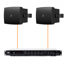 Акустична система 2 настінних динаміка Audac WX802MK2/B