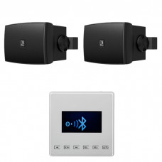 Акустическая система 2 Audac WX502MK2/B с настенным усилителем
