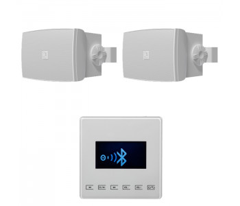 Акустическая система 2 Audac WX502MK2/W с настенным усилителем