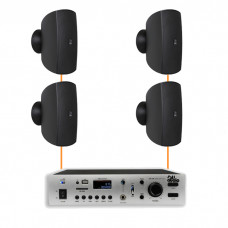 Акустична система 4 настінних динаміка Audac ATEO4M/B