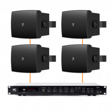 Акустична система 2 настінних динаміка Audac WX802MK2/B