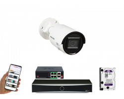 1 камера видеонаблюдения Hikvision DS-2CD2083G2-LI | комплект