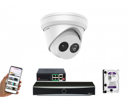 1 камера видеонаблюдения Hikvision DS-2CD2363G2-IU | комплект