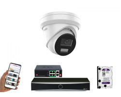 1 камера видеонаблюдения Hikvision DS-2CD2383G2-LI2U | комплект