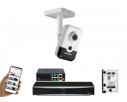1 камера видеонаблюдения Hikvision DS-2CD2443G2-I | комплект