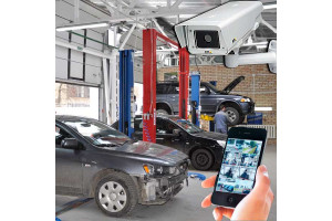 Видеонаблюдение для СТО