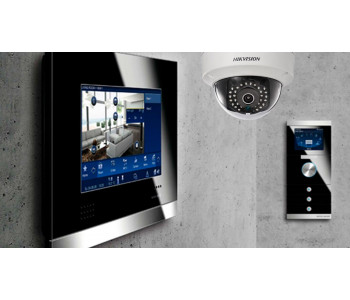 Установка видеодомофона с камерой